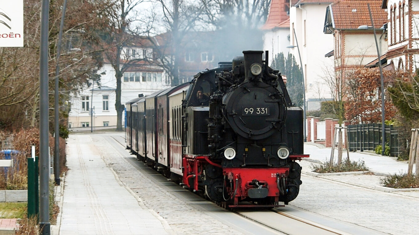 Video von der Molli Bäderbahn aus Bad Doberan